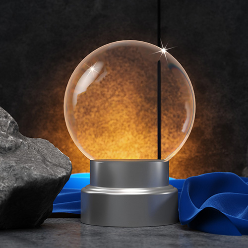 Medium Crystal Ball (10cm)